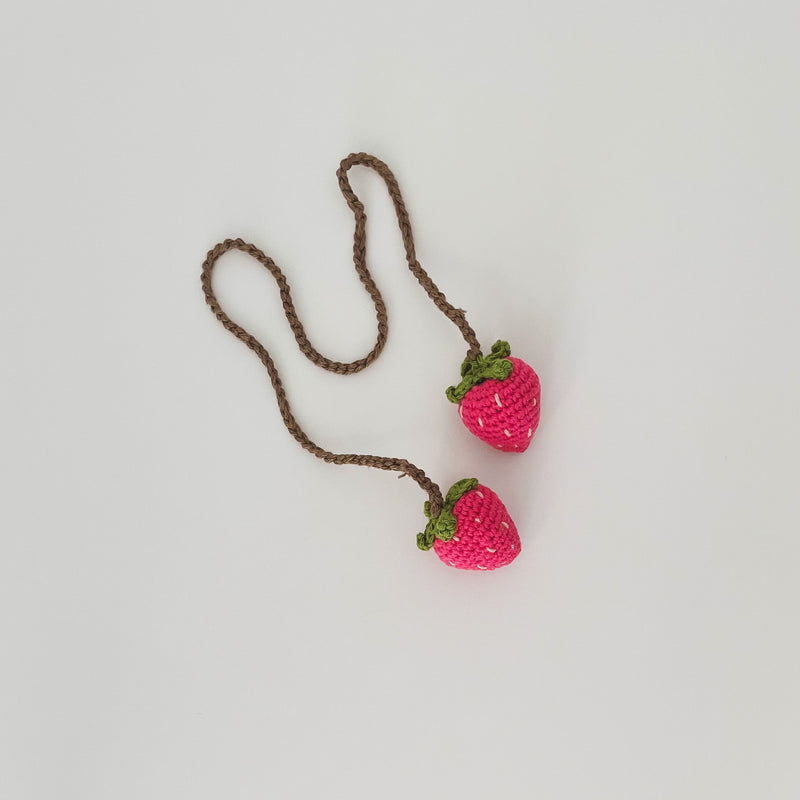 Hand Crochet Strawberries